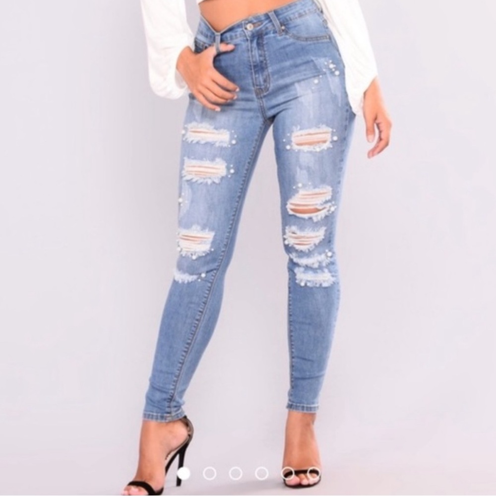 Fashion Nova Pearl Skinny Jeans
